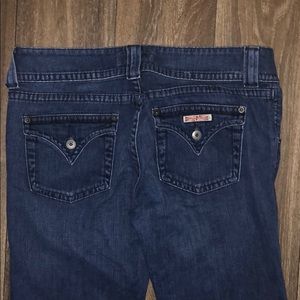 Hudson wide leg jeans